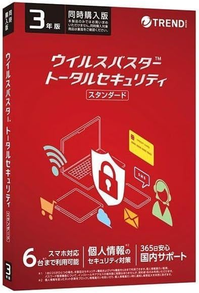 ウイルスバスター クラウド ダウンロード 3年6台版｜セキュリティソフト pc ウイルス対策 ソフト ウイルス対策ソフト パソコン スマホ タブレット対応